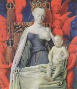 Jean Fouquet The melun Madonna